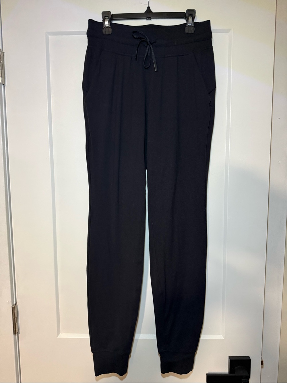 🍋 Lululemon Black High-Waisted Joggers